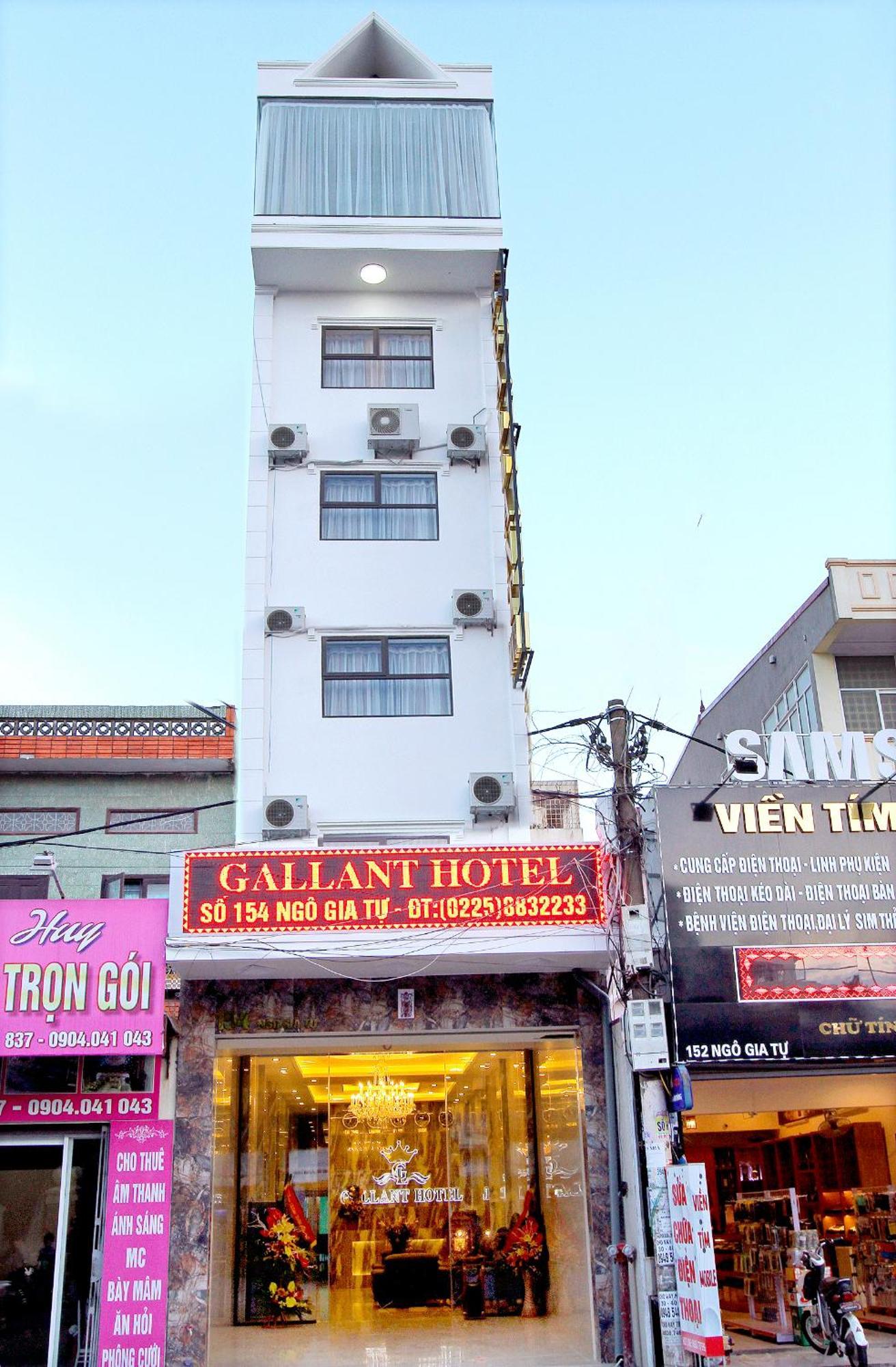 Gallant Hotel - 154 Ngo Gia Tu Хайфонг Екстериор снимка
